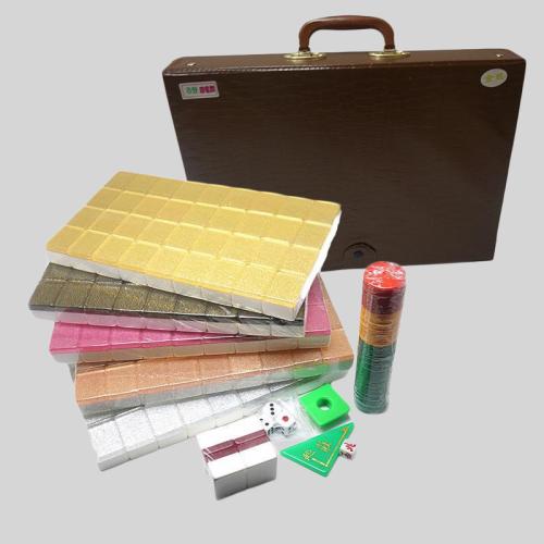 Custom Singapore Mahjong Set - Acrylic Tiles, PVC Box, OEM