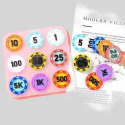 Mahjong Silicone Molds - Custom Poker Chips
