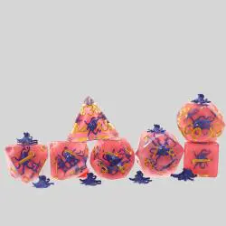 Custom Resin Octopus Dice - DND RPG Board Game