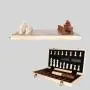 Foldable Wooden Chess Set - 2 Extra Queens Foldable Wooden Chess Set - 2 Extra Queens