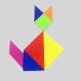 Creative Magnetic EVA Tangram Puzzle - Brain Training