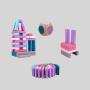 Colorful Wooden Stacking Tower Game Set - Educational Toys