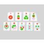 Colorful Custom Acrylic Mahjong Game Set