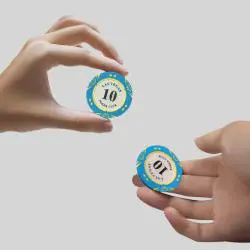 Ceramic Poker Chips, Mahjong Chips, Las Vegas Clay Chips