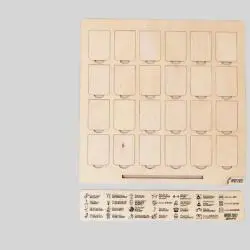 Custom Laser Cut Wooden Game Boards - Who's It, Who Am I Gifts