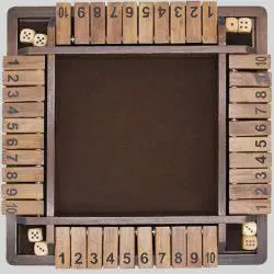 Classic Wood Dice Game - Congrats Occasion Tabletop