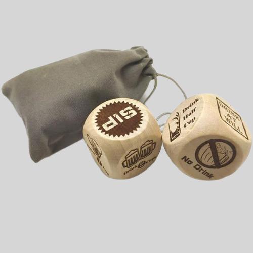 Custom Wooden Dice - Blank 6S Block for DIY Games