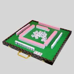 Portable Mini Mahjong Set - JIAYI 30mm Table Game