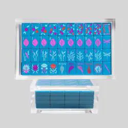Customized Mahjong Tiles Set - Singapore, Malaysia, China