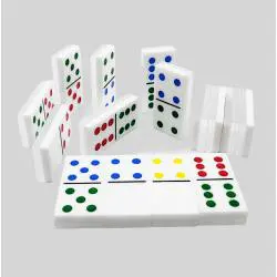 Luxury Custom Plastic Acrylic Domino Blocks Set