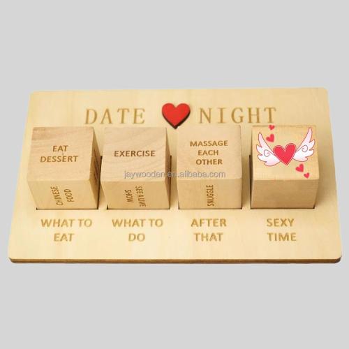 Love Decision Dice - Sexy Couple Game Box & Wall Sign