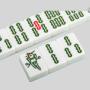 Blue Green Magnetic Mahjong Tiles - 40mm American Chinese Set