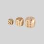 Custom Metal Dice Set - Brass Gold Silver Polyhedral D&D Gift Box