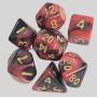 Nian Dice - Mini Polymer Swirl Dice Set (D&D RPG)
