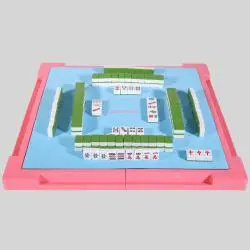 EASTOMMY Mahjong Set - Pink Sweetheart Girls Gift Toys