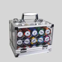 Clay Poker Chips Set - 14g Casino Chips (300/500/1000)