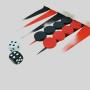 15 Inch Wood Backgammon Set - Wholesale Custom Game