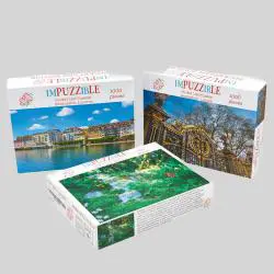 Custom 1000 Piece Bird Paradise Jigsaw Puzzle - Educational Game