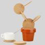 Eco-Friendly Cork Coasters - Lufan Round Mats