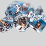Udixi Polyhedral Resin Dice Set - D&D RPG Dice