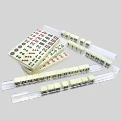 Custom Mahjong Tiles - Luxury Christmas Game Set