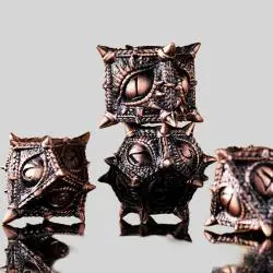 Custom Metal Dice Set - D&D RPG Dice, Wholesale