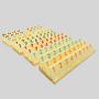 Israeli Mahjong Set - 106pcs Melamine Tiles with Wooden Base