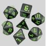 Udixi Polyhedral Dice Set - 7 Pcs Acrylic RPG Dice