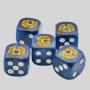 Customized Marbled Dice Set - Acrylic Resin D6