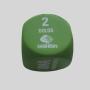 Custom Eco-Friendly Dice Cube - SEJ Logo Stress Ball