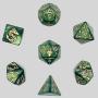 Pearl Dragon Polyhedral Dice Set - D&D RPG Dice