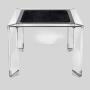 Transparent 4 Player Acrylic Chess Table