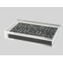 Acrylic Rummy Mahjong Tile Game Set Lucite Dominoes