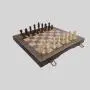 2 in 1 Magnetic Chess & Checkers Board Gift Box