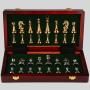 Wooden Metal Chess Board Game - ECOY Kids & Adults
