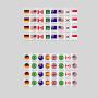 Custom Singapore Mahjong Tiles Board Game Set
