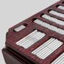 Luxury Leather Mahjong Gift Set - Christmas Travel Game Box
