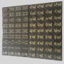Customizable Black Gold Dot Mahjong Set - Travel Zen Tiles
