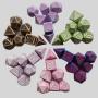 Acrylic Polyhedral Dice Set - 7 Pcs D&D Gaming