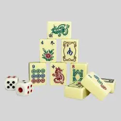 Professional Wholesale Melamine Casino Mahjong Set