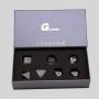 D20 Metal Polyhedral Dice - D&D Bulk Set