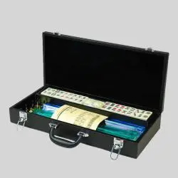 Luxury Designer Mahjong Set with Leather Case - Xiangyu PG-026