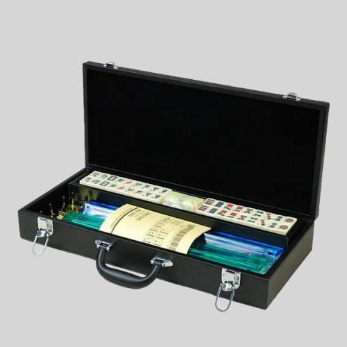 Luxury Designer Mahjong Set with Leather Case - Xiangyu PG-026