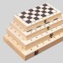 High Quality Wooden Chess Set - Triangle Chess Game
