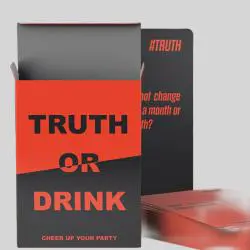 Custom Truth Dare Drinking Cards - Party Game Gift