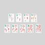 Custom Colorful Mahjong Set - Acrylic Game for Party Entertainment