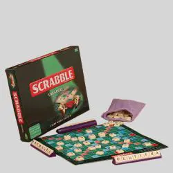Intelligent Plastic Scrabble Tiles Board Game - Learn English
