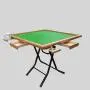 Cheap Folding Wooden Mahjong Table - Portable, Green/Blue/Red Cheap Folding Wooden Mahjong Table - Portable, Green/Blue/Red