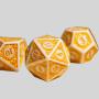 Acrylic Polyhedral Dice Set - DND RPG 7pcs Wholesale