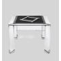 Transparent 4 Player Acrylic Chess Table